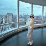 Emeraude Toubia Instagram - Last day filming for @rosariothemovie in NYC! Thank you to @muchomasmedia Javier Chapa, Jon Silk, Robert Tijerina, Kris Wynne , Phillip Braun, and @felipe_vargasf for this incredible artistic challenge and for putting me on top of the world! 🎬🗽✨ New York City