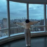Emeraude Toubia Instagram - Last day filming for @rosariothemovie in NYC! Thank you to @muchomasmedia Javier Chapa, Jon Silk, Robert Tijerina, Kris Wynne , Phillip Braun, and @felipe_vargasf for this incredible artistic challenge and for putting me on top of the world! 🎬🗽✨ New York City