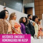 Emicida Instagram - Vamos aquilombar a Casa do Povo! Vivemos uma noite histórica na ALESP, com o Colar de Mérito Legislativo sendo entregue pela nossa mandata ao rapper, cantor e compositor @emicida. Uma homenagem que vai ecoar por gerações e que marca nosso primeiro ano nesta casa legislativa da única forma possível: ocupando a @assembleiasp com o povo negro e toda a sua cultura e ancestralidade. Viva o Hip Hop! Viva Emicida! Imagens 📸 @danillobs_ e @dylangayer_ Edição 📽 @jenharmbacher