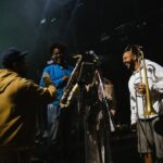 Emicida Instagram - Tudo pronto pra hoje João Rock, embora seja suspeito pra falar, esse show está emocionante. Um dos mais bonitos que já montamos. Ao lado de Marcos valle, rashid e drik tudo fica mais bonito ainda! Aguardamos vcs as 22:10 📸: @ibcardoso / @irmaosdelgado_ Acervo: @lab_fantasma