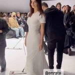 Emily Ratajkowski Instagram - merci! @nicolas.difelice @courreges @acnestudios Paris, France