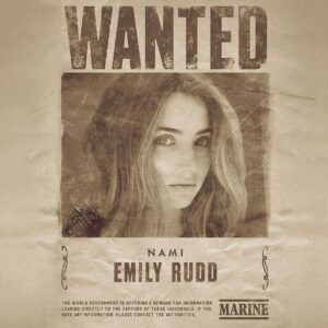 Emily Rudd Instagram - words won’t be able to cover it so i won’t say a whole lot but uhhhhhhh….. holy shit. congrats to my boys @inakigo @taz_skylar @bookofjacob @mackenyu.1116 and thank you oda sensei, shueisha, @cinemattic1, @netflix, tomorrow studios, my team, my family, my friends, all of you. this is truly my dream. love u