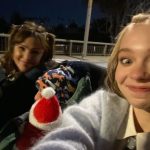 Emma Myers Instagram - rubber babies, stuffed dogs, masks made of crash dummy skin, and Brady absolutely killing it on the tambourine #familyswitch
