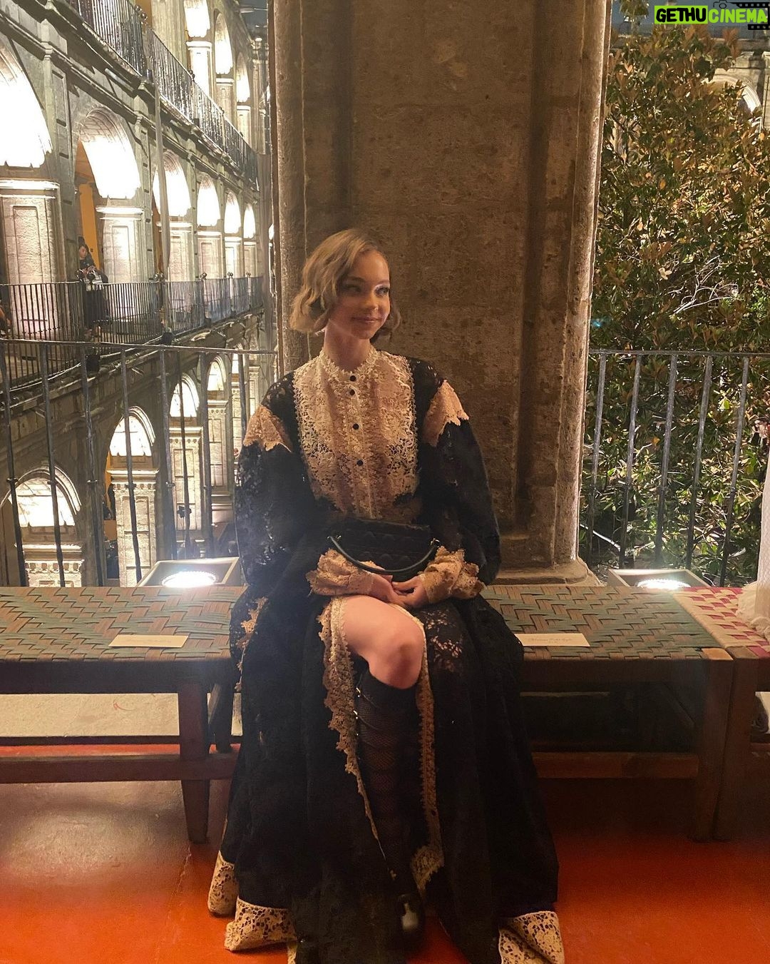 Emma Myers Instagram - Thank you for the wonderful weekend @dior and thank you Mexico City! #diorcruise Mexico City, Mexico