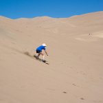 Emma Myers Instagram – Older sister took these pictures of us sand surfing a while ago