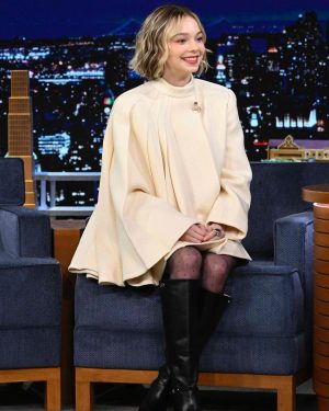 Emma Myers Instagram - Big thanks to @fallontonight for having me on! And my talk show debut at that. Tune in at 11:35pm est:)
-
Todd Owyoung/NBC