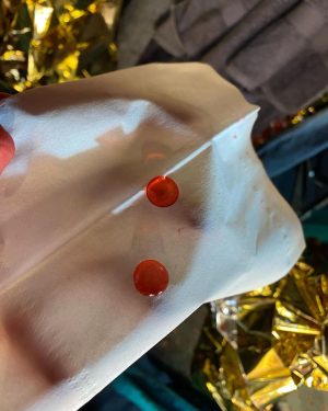 Emma Myers Instagram - just a wee bit bloody (don’t leave your contacts in when there’s blood rain)