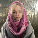 Emma Myers Instagram – make sure you wear a snood today. it’s cold out
