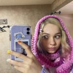 Emma Myers Instagram – make sure you wear a snood today. it’s cold out