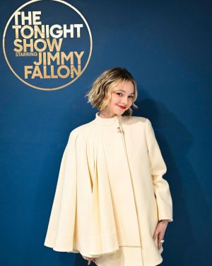 Emma Myers Instagram - Big thanks to @fallontonight for having me on! And my talk show debut at that. Tune in at 11:35pm est:)
-
Todd Owyoung/NBC