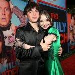 Emma Myers Instagram - couple more from the Family Switch premiere:) bts coming soon....