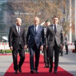 Emmanuel Macron Instagram - Unsere Einheit ist unsere Stärke. Notre unité est notre force. Nasza jedność jest naszą siłą. Foto: Bundesregierung/Steffen Kugler Bundeskanzleramt