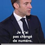 Emmanuel Macron Instagram – Si le Président Poutine a une volonté de dialoguer pour la paix dans le respect du droit international et de la souveraineté de l’Ukraine, je n’ai pas changé de numéro.