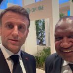 Emmanuel Macron Instagram - Supporting Papua New Guinea in preserving its forest means making collective progress on the climate challenge. I'm committed to it. We're doing it! Dubai, United Arab Emirates