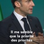 Emmanuel Macron Instagram - Mettre fin au charbon d’ici 2030, au pétrole d’ici 2045, au gaz d’ici 2050. Nous le ferons avec la planification écologique. Dubai, United Arab Emirates