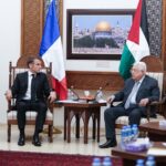 Emmanuel Macron Instagram - La paix au Proche-Orient est possible. Ramallah, Palestine