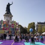 Emmanuel Macron Instagram – Journée Paralympique ! Place de la République