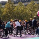 Emmanuel Macron Instagram – Journée Paralympique ! Place de la République