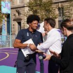 Emmanuel Macron Instagram – Journée Paralympique ! Place de la République