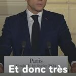 Emmanuel Macron Instagram – Très clairement, il y a besoin d’un sursaut européen et de la communauté internationale.