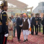 Emmanuel Macron Instagram – Thank you, India, for your warm welcome in Jaïpur and Delhi.

France will welcome the whole world this year with the commemoration of the Second World war, the Olympic and Paralympic games in Paris and the summit of the Francophonie.

You are welcome, our friends!