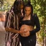 Emmy Raver-Lampman Instagram - we can’t wait to meet you. ❤️