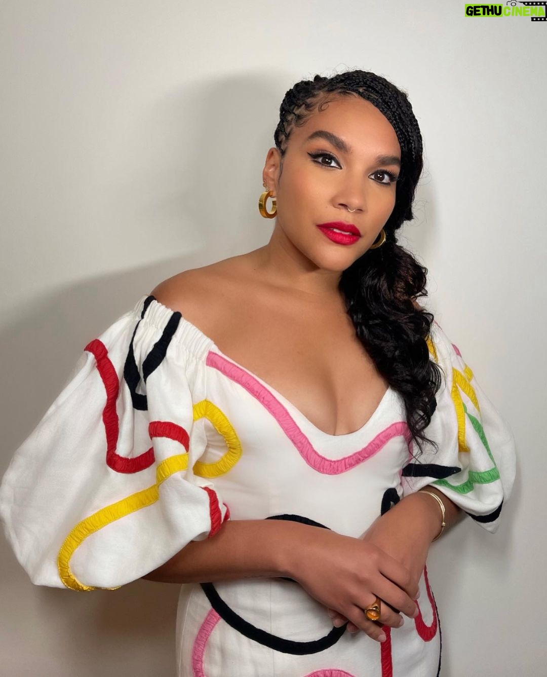 Emmy Raver-Lampman Instagram - II PRESS. PRESS. PRESS. II New York, New York