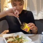 Emmy Raver-Lampman Instagram - II TASTE. TESTING. II⠀ ⠀ ◾️BLACKLIGHT◾️⠀ IN THEATERS NOW! ⠀ #vegemite #miteNOT⠀ #asmr⠀ ⠀ Melbourne, Victoria, Australia