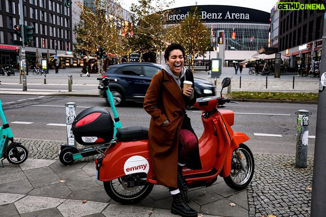 Emmy Raver-Lampman Instagram - II HOT. WHEELIN. II Berlin, Germany