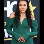Emmy Raver-Lampman Instagram - II HCA. AWARDS. II ⠀ ⠀ @shameelahhicks @makeupbydion @iamaraxilindsey @frazerkh @asussmanphoto @gettyentertainment @jimmychoo @annesisteron @mimisojewels ⠀ @gismondi1754 @muzo_official @pamellaroland @hollywoodcriticsassociation @velvet.hair.vibes ⠀ ⠀ Hollywood, California