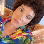 Emmy Raver-Lampman Instagram - II BABY. CURLS. II