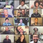 Emmy Raver-Lampman Instagram - II THE. ZOOM. WHERE. IT. HAPPENED. II #vote #vote2020 #joebiden2020 #kamalaharris2020