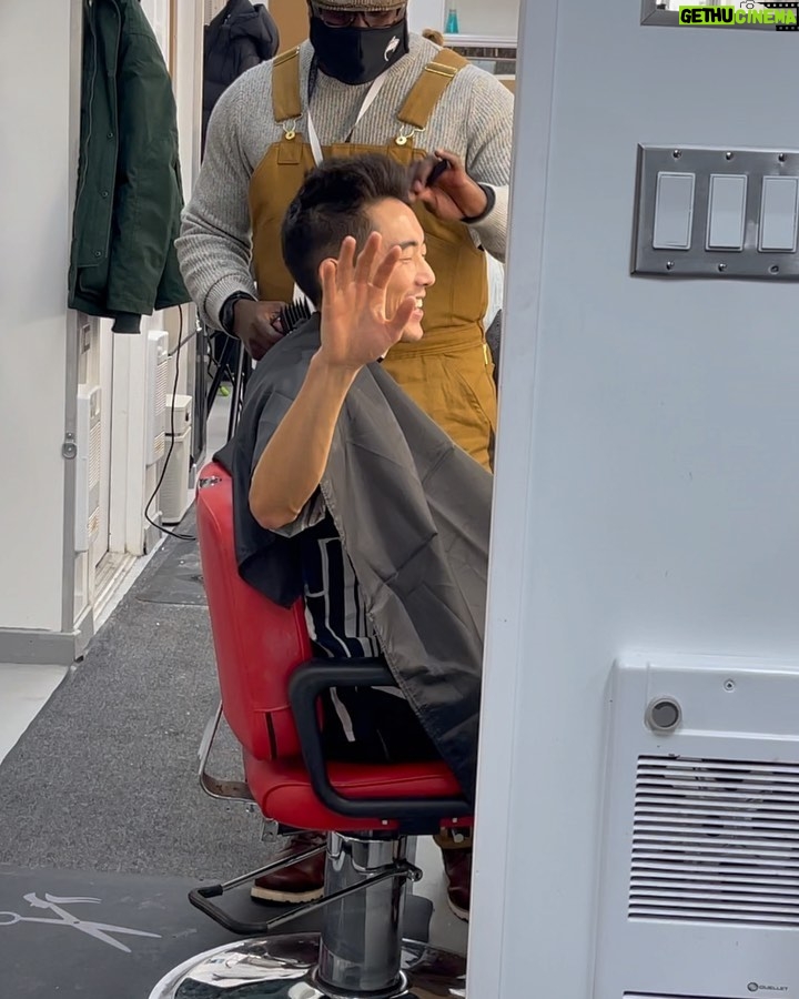 Emmy Raver-Lampman Instagram - II HE. LOVES. ME. II #thecutie #theumbrellaacademy #seasonthree #bts