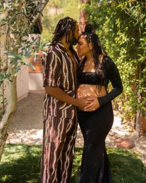 Emmy Raver-Lampman Instagram - we can’t wait to meet you. ❤️