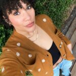 Emmy Raver-Lampman Instagram - II SWEATER. WEATHER. II