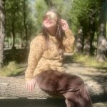 Ena Saha Instagram - Feeling like home. #enasaha #photooftheday #photoshoot #actress #brown #dress #trending #statement #tollywood #tollywoodonline #outfitoftheday #actorslife #home #sunset #light #explorepage #explore #t2puparazzi