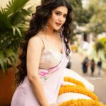 Ena Saha Instagram - “Subho Maha #Ashtami to you and your family. May the divine blessings of Goddess Durga maa fill your life with joy, prosperity, and good health.” #enasaha #photooftheday #photoshoot #actress #brown #dress #trending #statement #tollywood #tollywoodonline #outfitoftheday #actorslife #home #sunset #light #explorepage #explore #t2puparazzi #subhoashtami #pujadress #ashtamilook❤️️