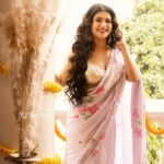 Ena Saha Instagram - “Subho Maha #Ashtami to you and your family. May the divine blessings of Goddess Durga maa fill your life with joy, prosperity, and good health.” #enasaha #photooftheday #photoshoot #actress #brown #dress #trending #statement #tollywood #tollywoodonline #outfitoftheday #actorslife #home #sunset #light #explorepage #explore #t2puparazzi #subhoashtami #pujadress #ashtamilook❤️️