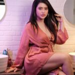 Ena Saha Instagram - I don't need your approval darling.... #enasaha #photooftheday #photoshoot #actress #pink #dress #trending #statement #tollywood #tollywoodonline #outfitoftheday #actorslife #home #sunset #light #explorepage #explore #t2puparazzi