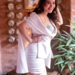 Ena Saha Instagram - I don't need your attitude, I have my own. #enasaha #photooftheday #photoshoot #actress #white #dress #trending #statement #tollywood #tollywoodonline #outfitoftheday #actorslife #home #sunset #light #explorepage #explore #t2puparazzi