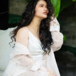 Ena Saha Instagram - A bad attitude is like a flat tire. You can't go anywhere until you change it. #enasaha #photooftheday #photoshoot #actress #white #dress #trending #statement #tollywood #tollywoodonline #outfitoftheday #actorslife #home #sunset #light #explorepage #explore #t2puparazzi