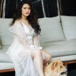 Ena Saha Instagram - A bad attitude is like a flat tire. You can't go anywhere until you change it. #enasaha #photooftheday #photoshoot #actress #white #dress #trending #statement #tollywood #tollywoodonline #outfitoftheday #actorslife #home #sunset #light #explorepage #explore #t2puparazzi