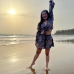 Ena Saha Instagram - Be your own kind of beautiful. . . . . #enasaha #photooftheday #photoshoot #actress #brown #dress #trending #statement #tollywood #tollywoodonline #outfitoftheday #actorslife #home #sunset #light #explorepage #explore #t2puparazzi