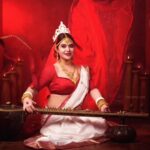 Ena Saha Instagram - আজকের সরস্বতী ♥️ @ena1996gemini