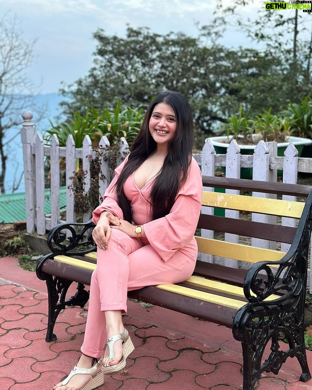 Ena Saha Instagram - Enjoying the moment. #enasaha #photooftheday #photoshoot #actress #brown #dress #trending #statement #tollywood #tollywoodonline #outfitoftheday #actorslife #home #sunset #light #explorepage #explore #t2puparazzi