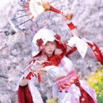 Enako Instagram - モンハンで１番好きなタマミツネ装備🌸 #cosplay #monsterhunter #monsterhuntercosplay #japanesegirl
