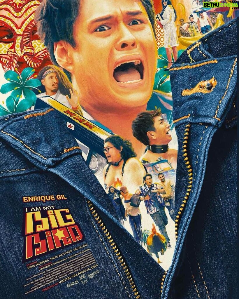 Enrique Gil Instagram - ARE YOU READY FOR BIG BIRD? 🐔💥 Here's the official poster of ‘I Am Not Big Bird’ starring Enrique Gil with Pepe Herrera, Nikko Natividad, and Red Ollero, directed by Victor Villanueva. Cummn soon on BIG screens this Valentine’s Day February 14 💦 ⚠️ R-16 & NO-CUTS ⚠️ #IAmNotBigBird #IAmNotBigBirdPosterReveal