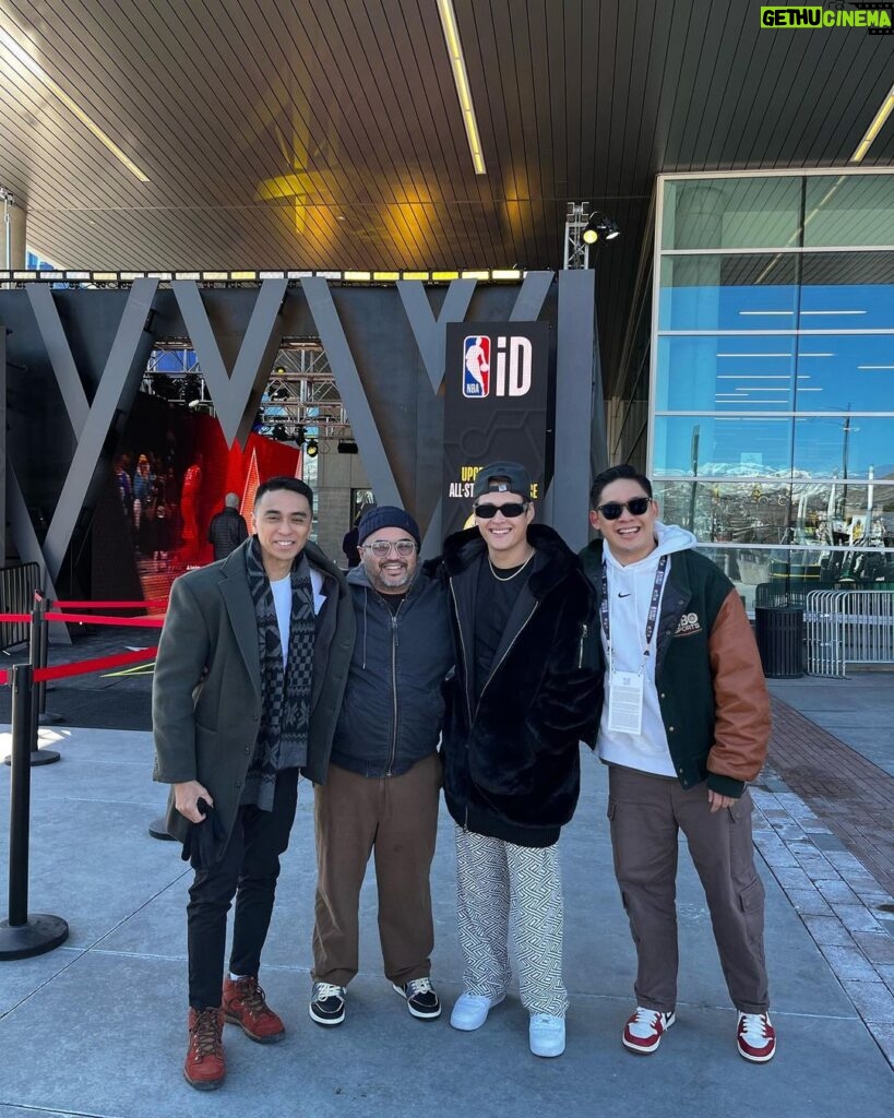 Enrique Gil Instagram - One day in Salt Lake and already in love with the city ❄️ Can’t wait for the #NBAAllStar to tip off tomorrow 🔥