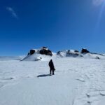 Enrique Gil Instagram - Lost in the frost ❄️ Langjokull Glacier, Iceland