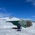 Enrique Gil Instagram - Welcome to Base camp 🥶 Langjokull Glacier, Iceland